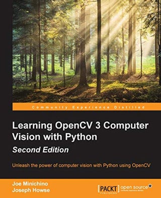 تعلم رؤية الحاسوب باستخدام OpenCV 3 مع بايثون - الطبعة الثانية